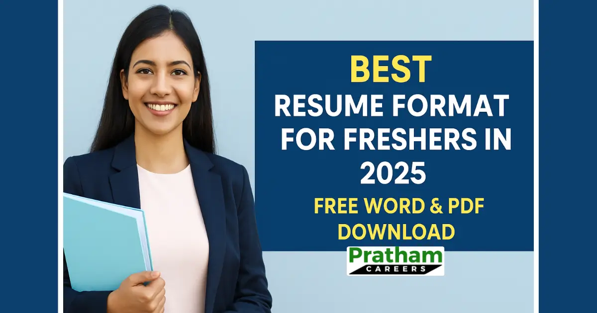How to Write a Resume for a Fresher Job in India