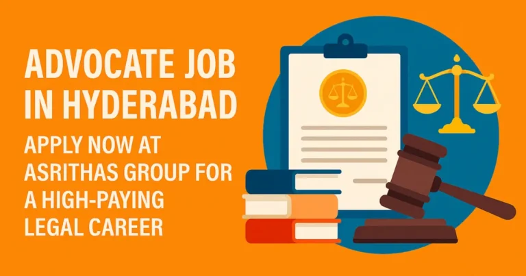 Advocate Job in Hyderabad