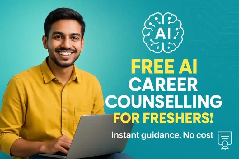 Free Career Counselling Using AI for Freshers
