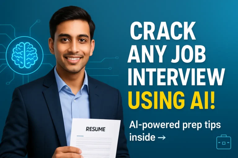 How to Prepare for Any Job Using AI and Crack the Interview 100%