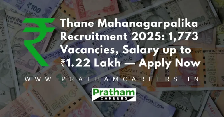 Thane Mahanagarpalika Recruitment 2025